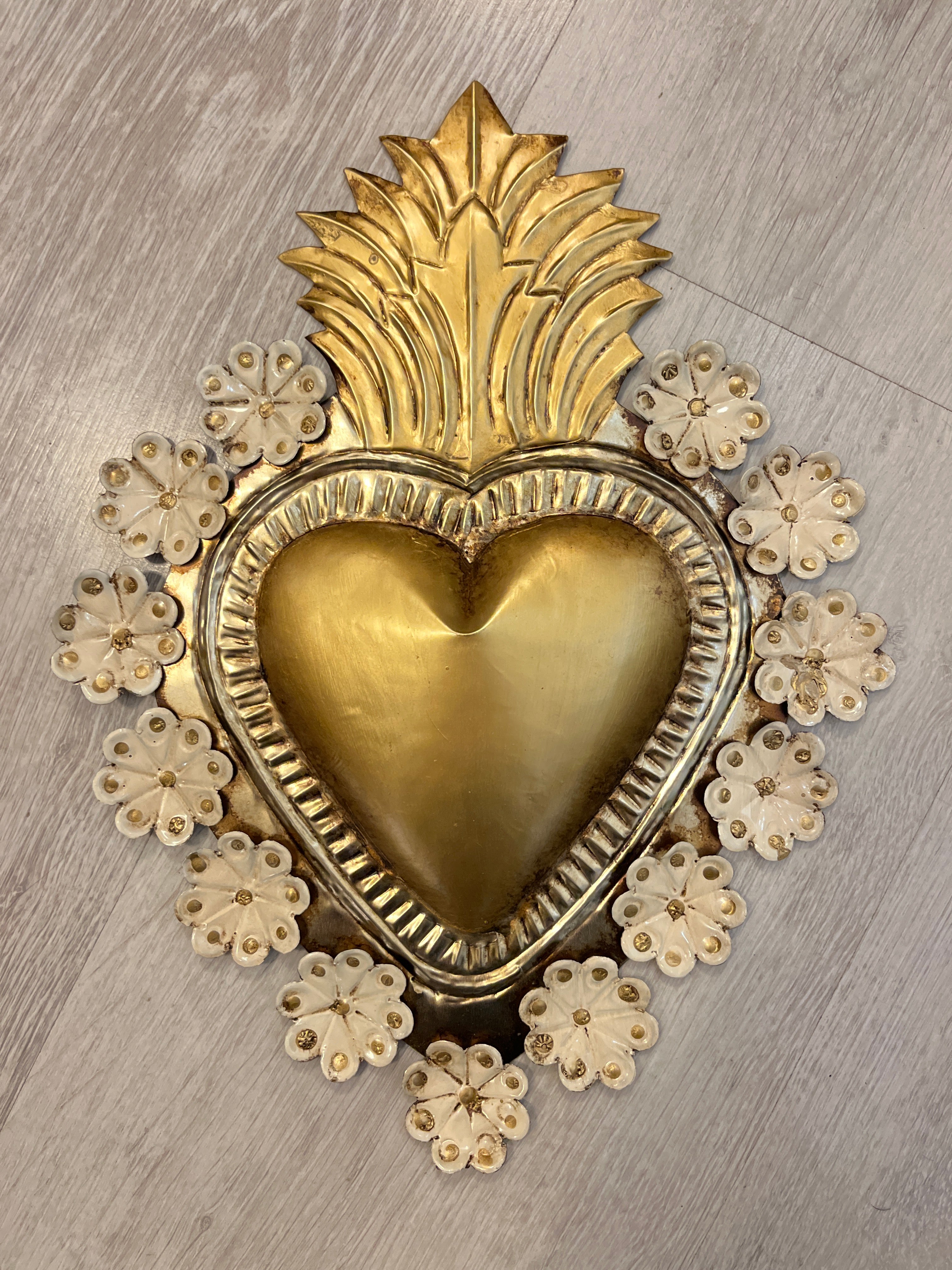Heart flower halo