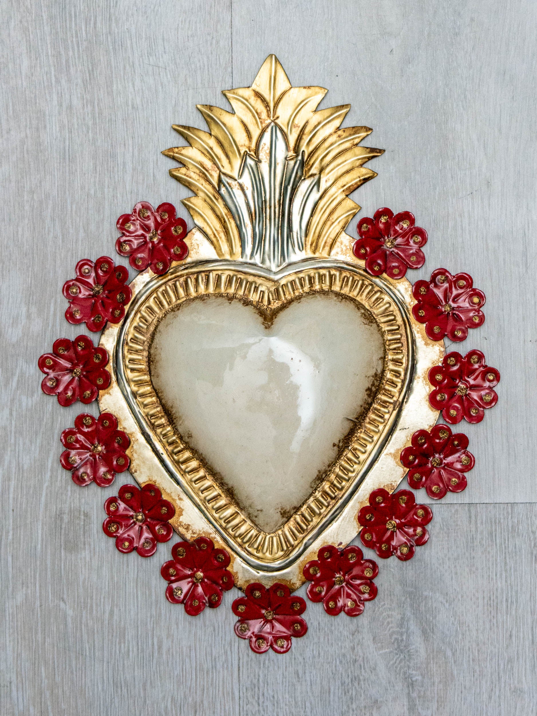 Heart flower halo