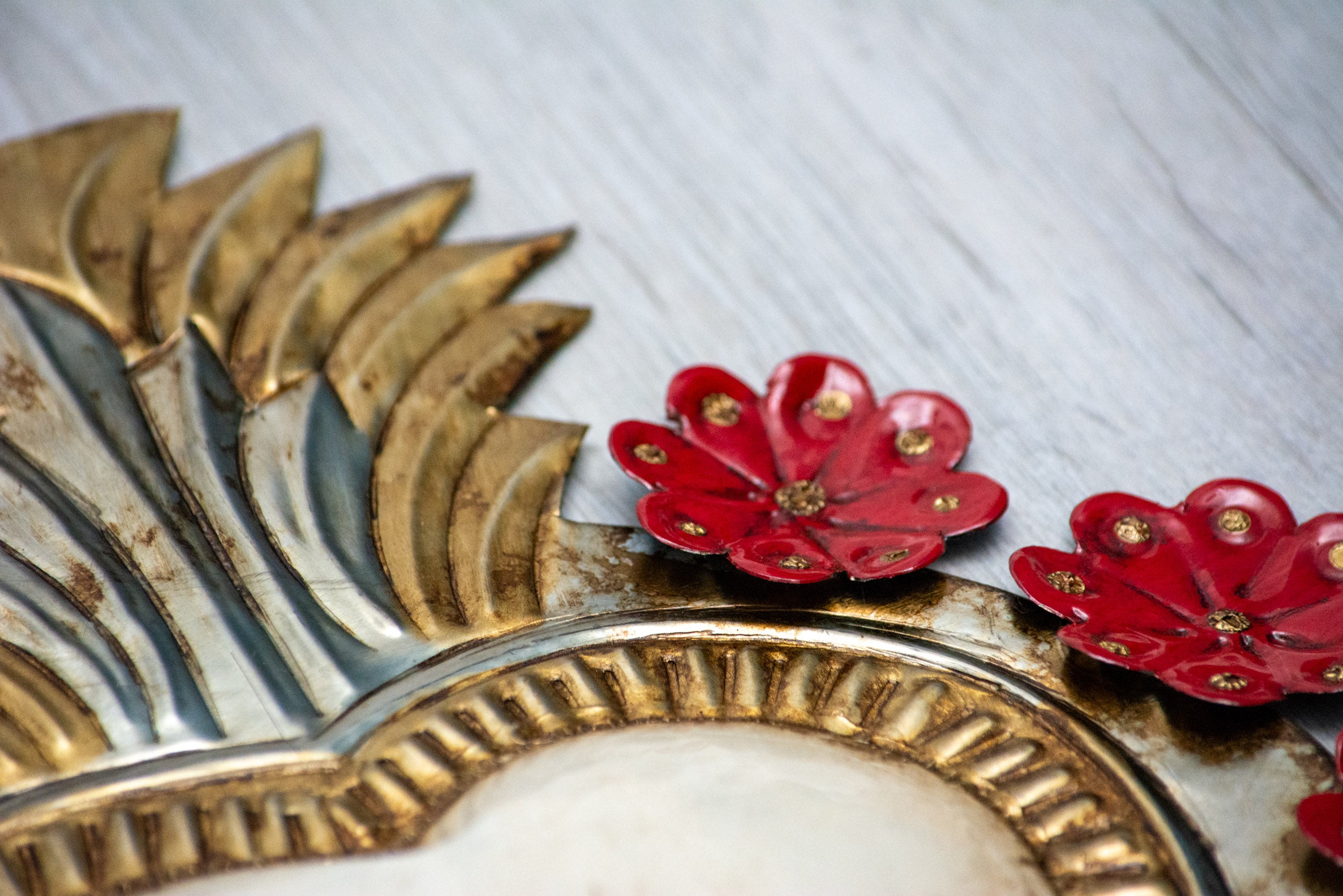 Heart flower halo