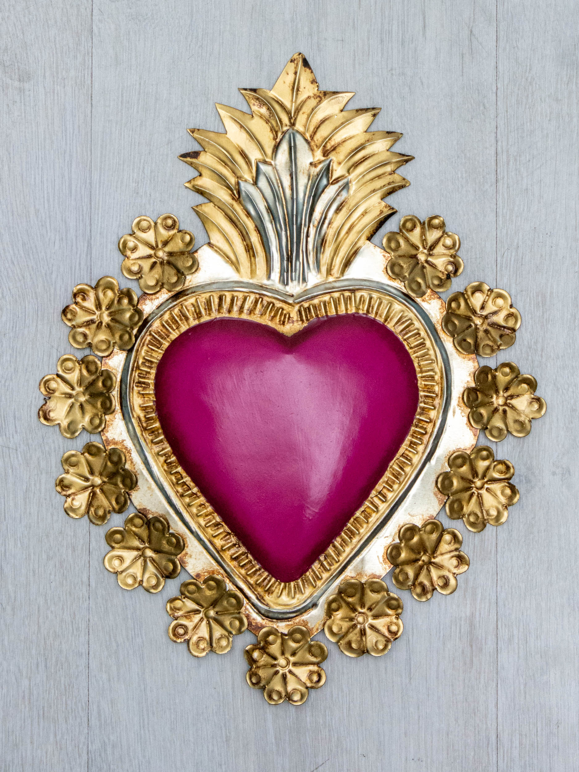 Heart flower halo