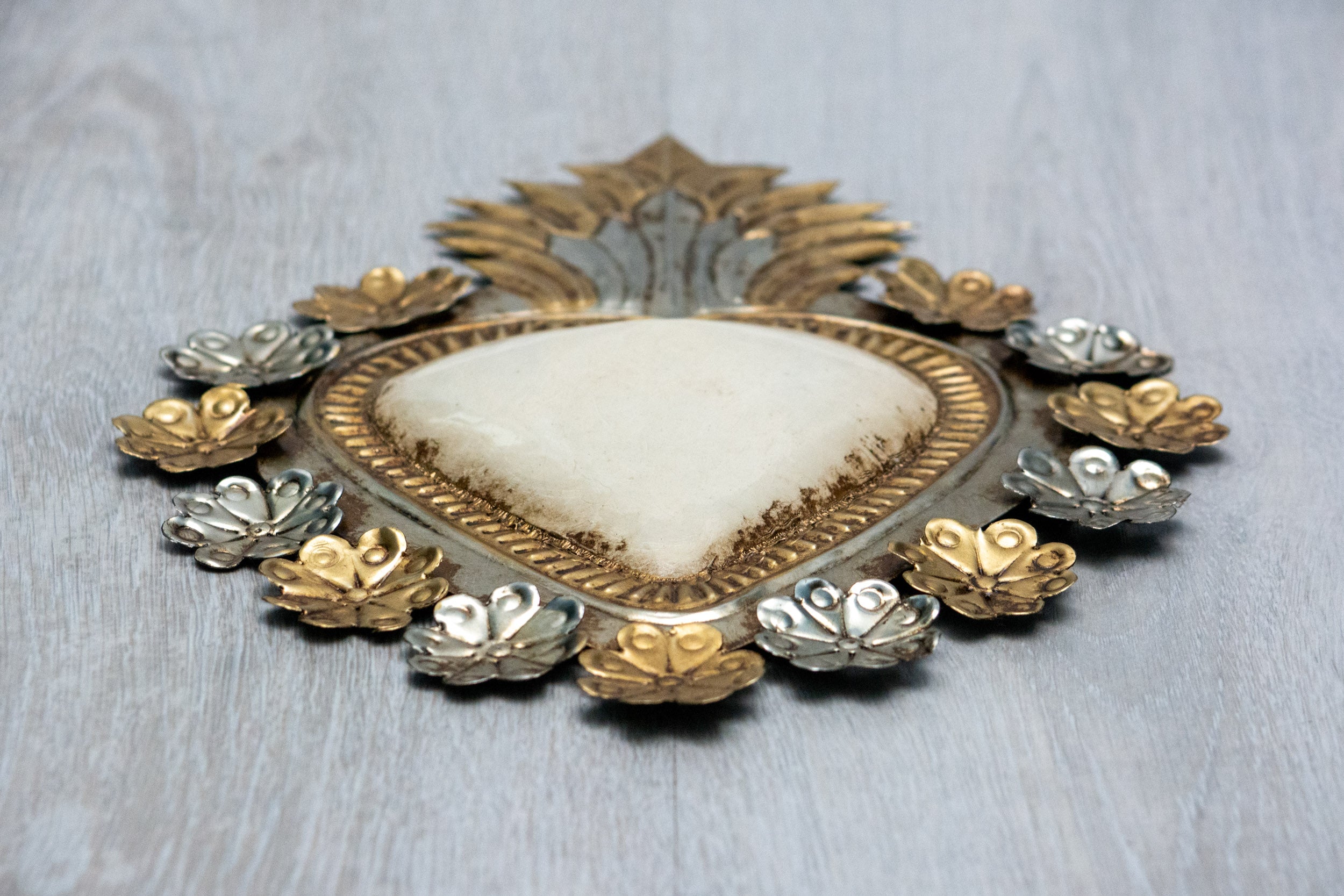 Heart flower halo