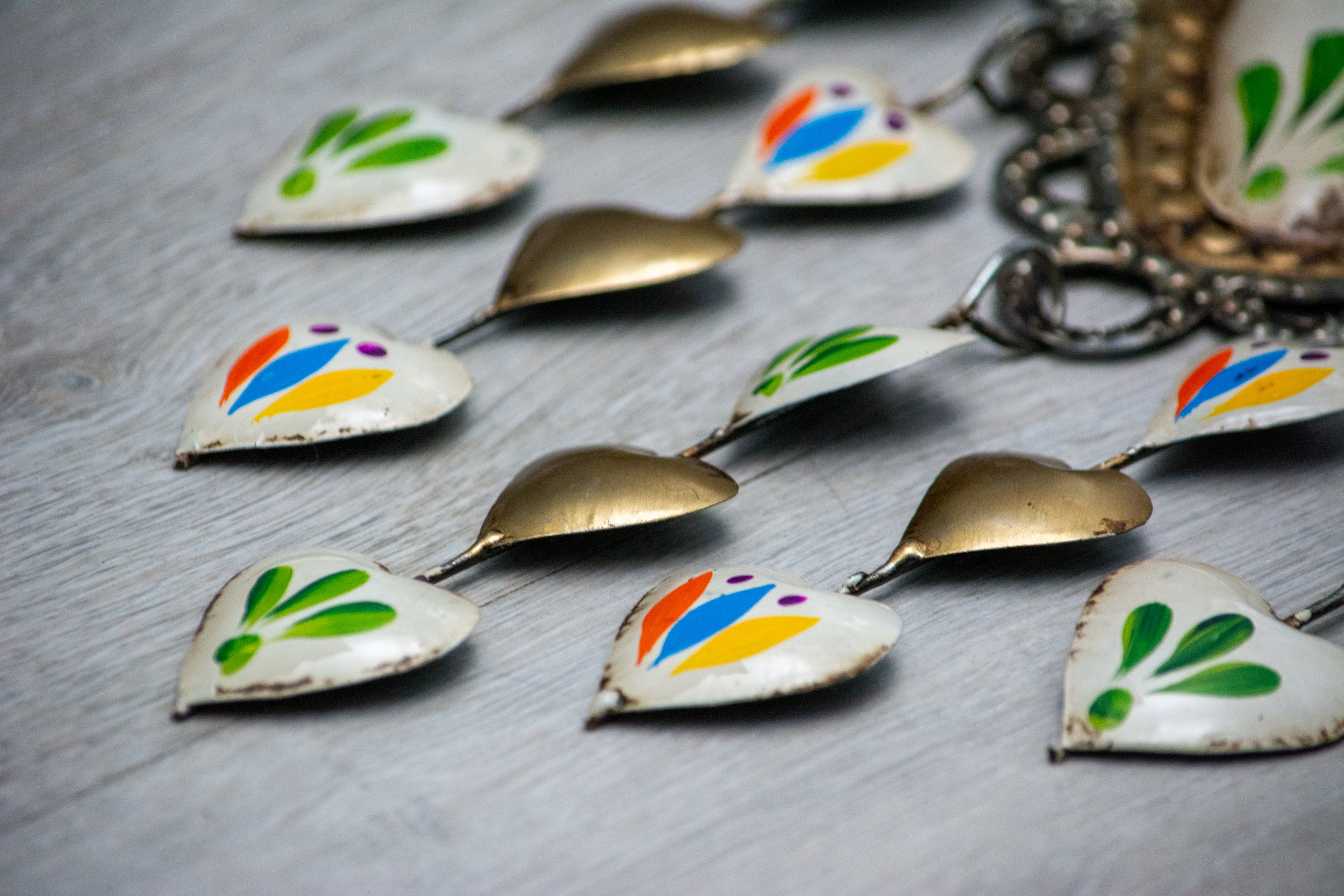 Heart rain of hearts birds Tenango