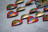 Heart rain of hearts birds Tenango