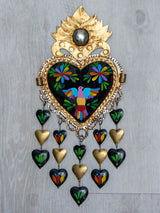 Heart rain of hearts birds Tenango