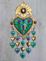 Heart rain of hearts birds Tenango