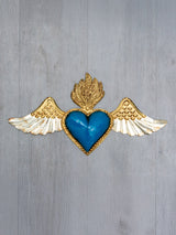 Dotted flame heart