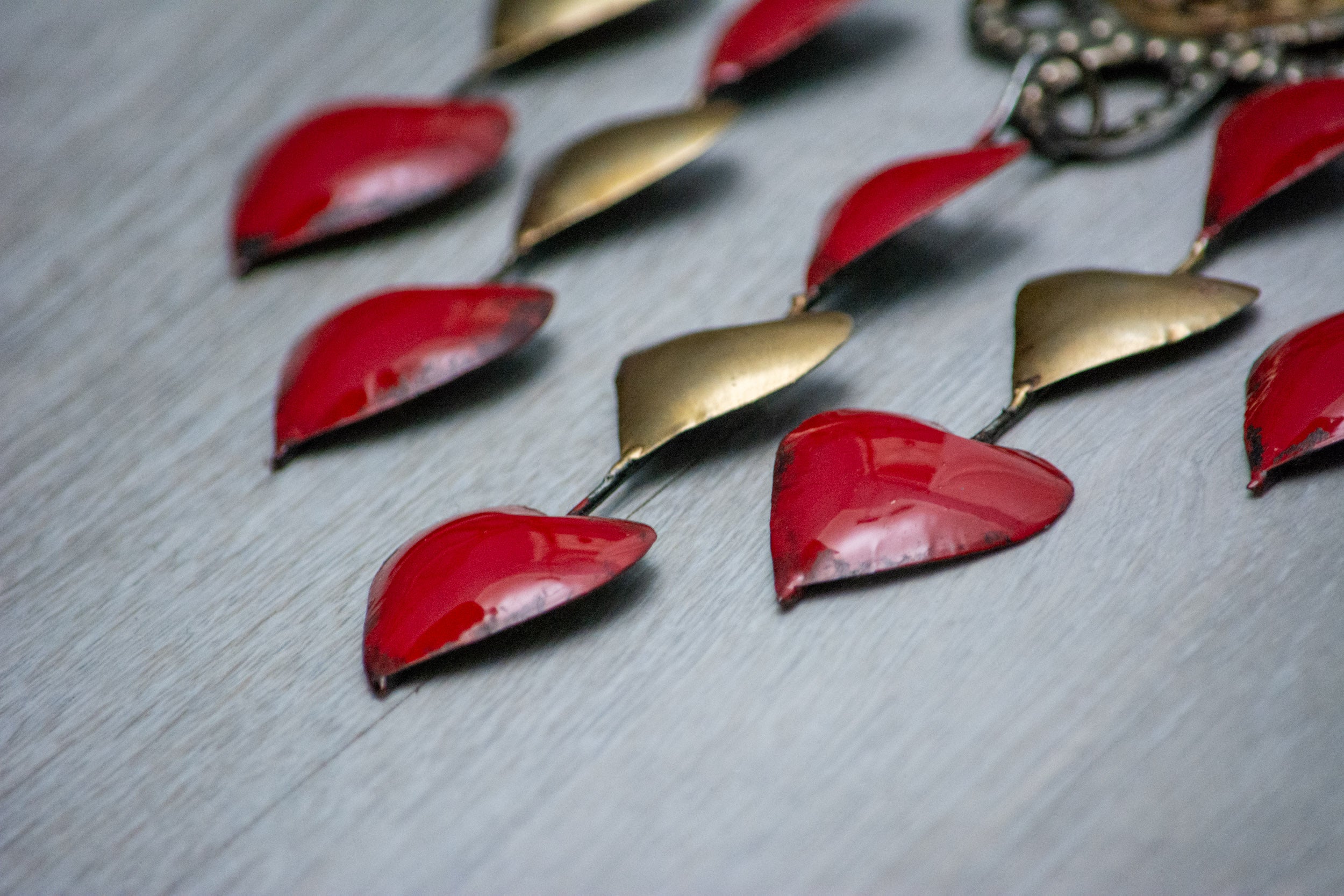 Corazón lluvia de corazones