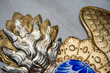 Double flame winged heart Talavera