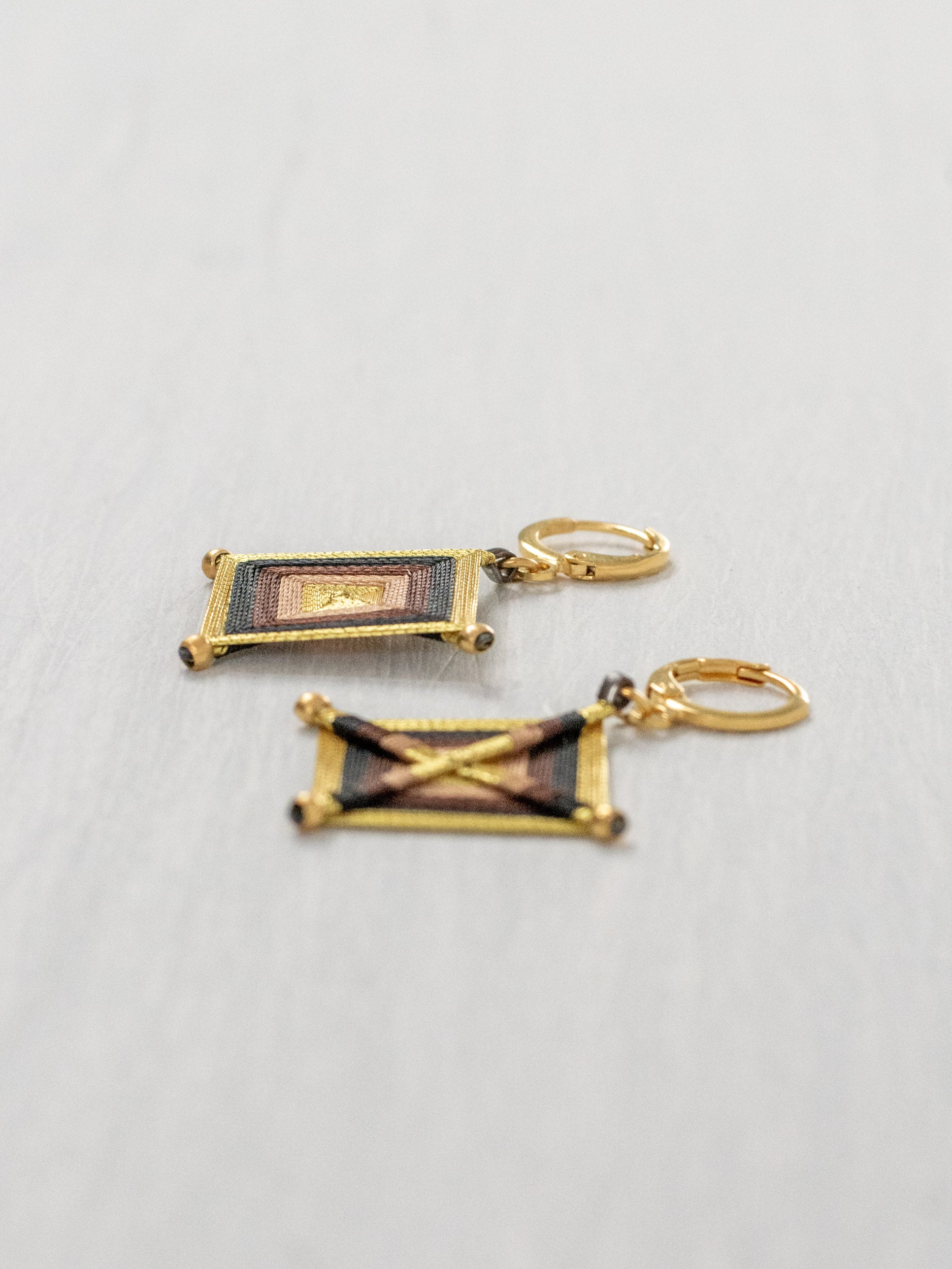 Aretes ojos de dios