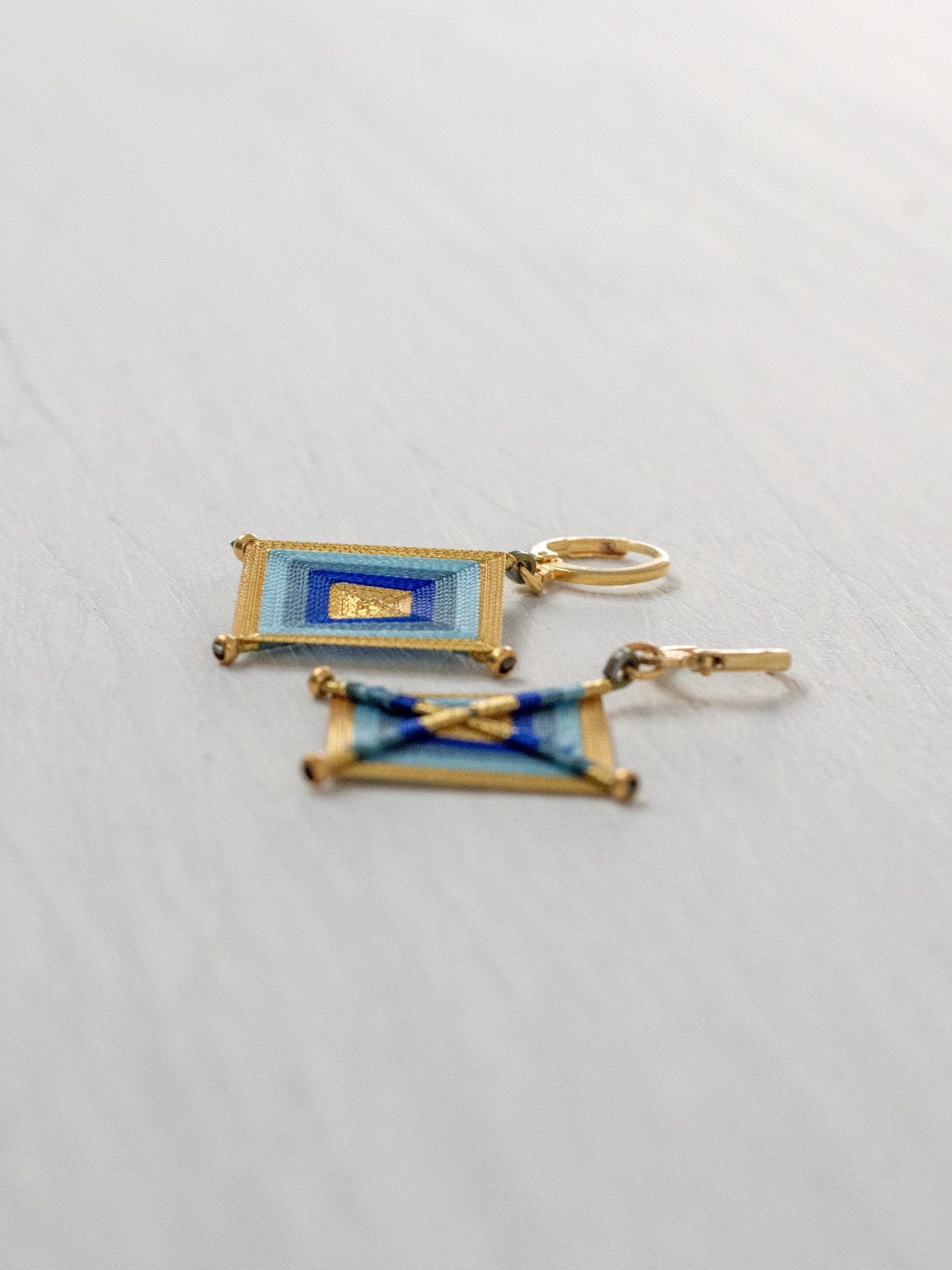 Aretes ojos de dios
