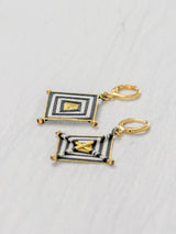 God's eye earrings