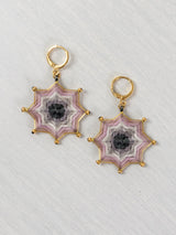 Aretes mandala estrella chicos