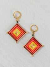 God's eye earrings
