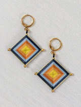 God's eye earrings