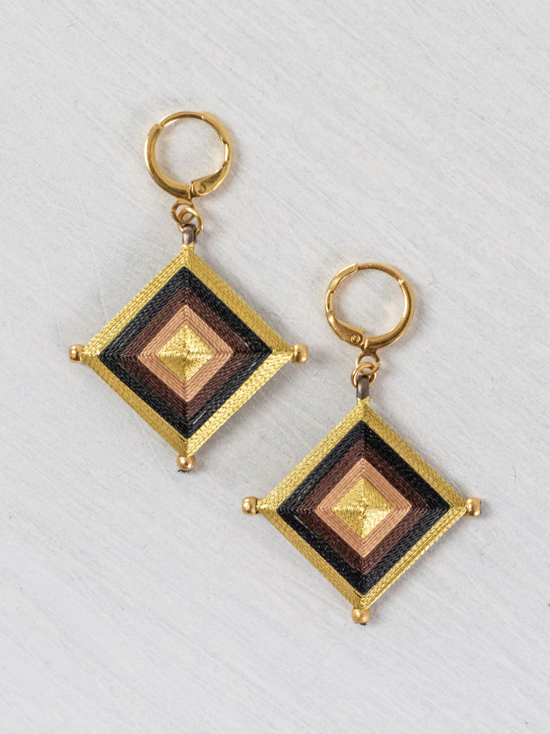 Aretes ojos de dios
