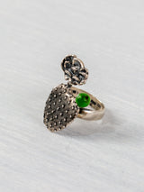 Nopal ring with large flower