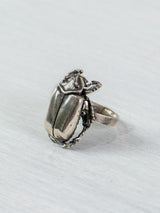 Large scarab ring