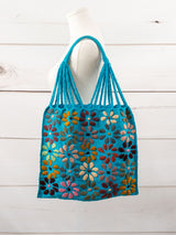 Chiapas bag with flowers