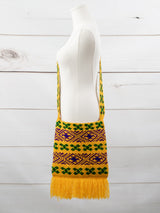 Boho bag from Chiapas with fringe