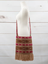 Boho bag from Chiapas with fringe
