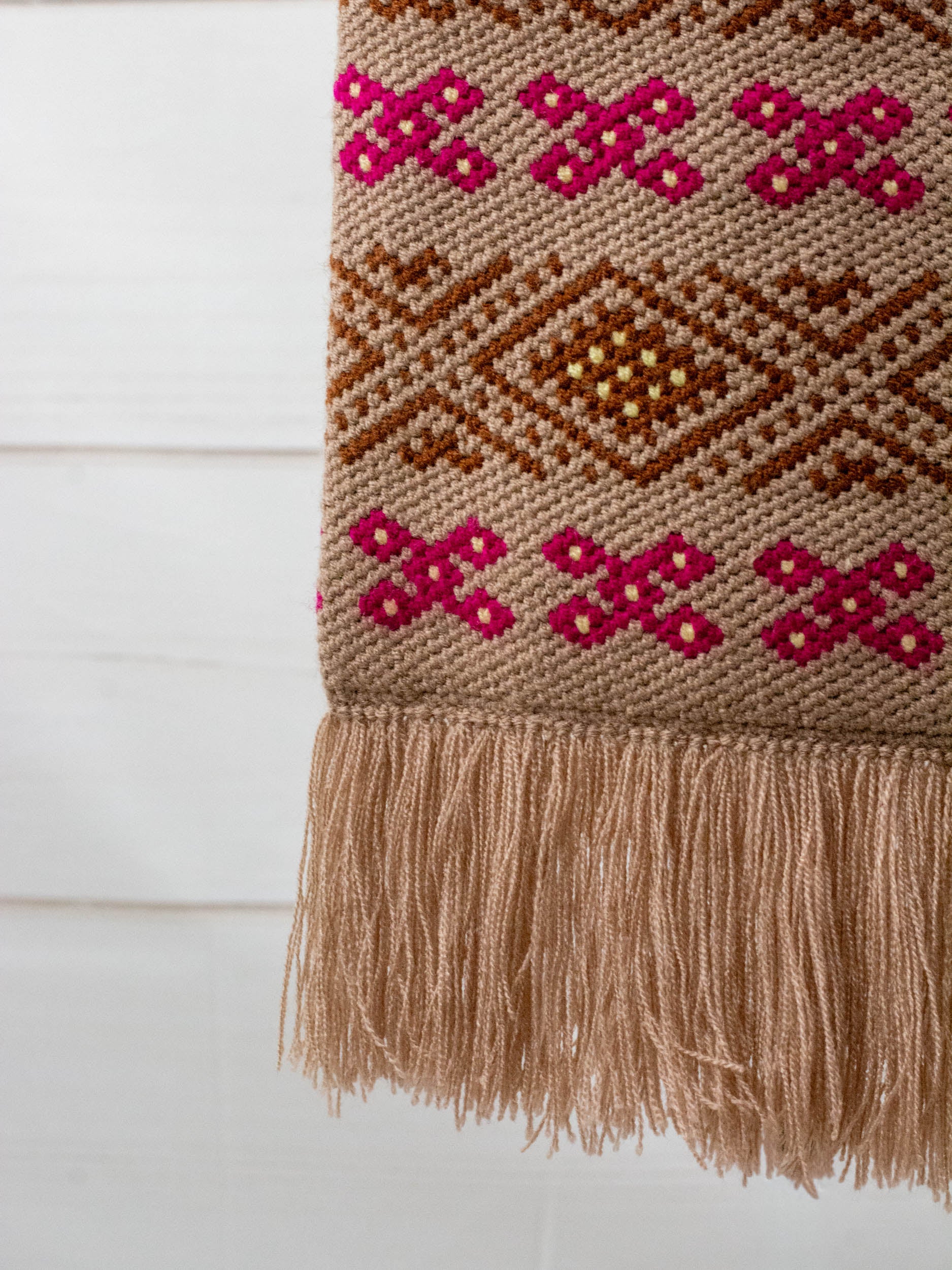 Boho bag from Chiapas with fringe