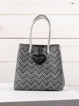 Medium heart milagro artisan bag