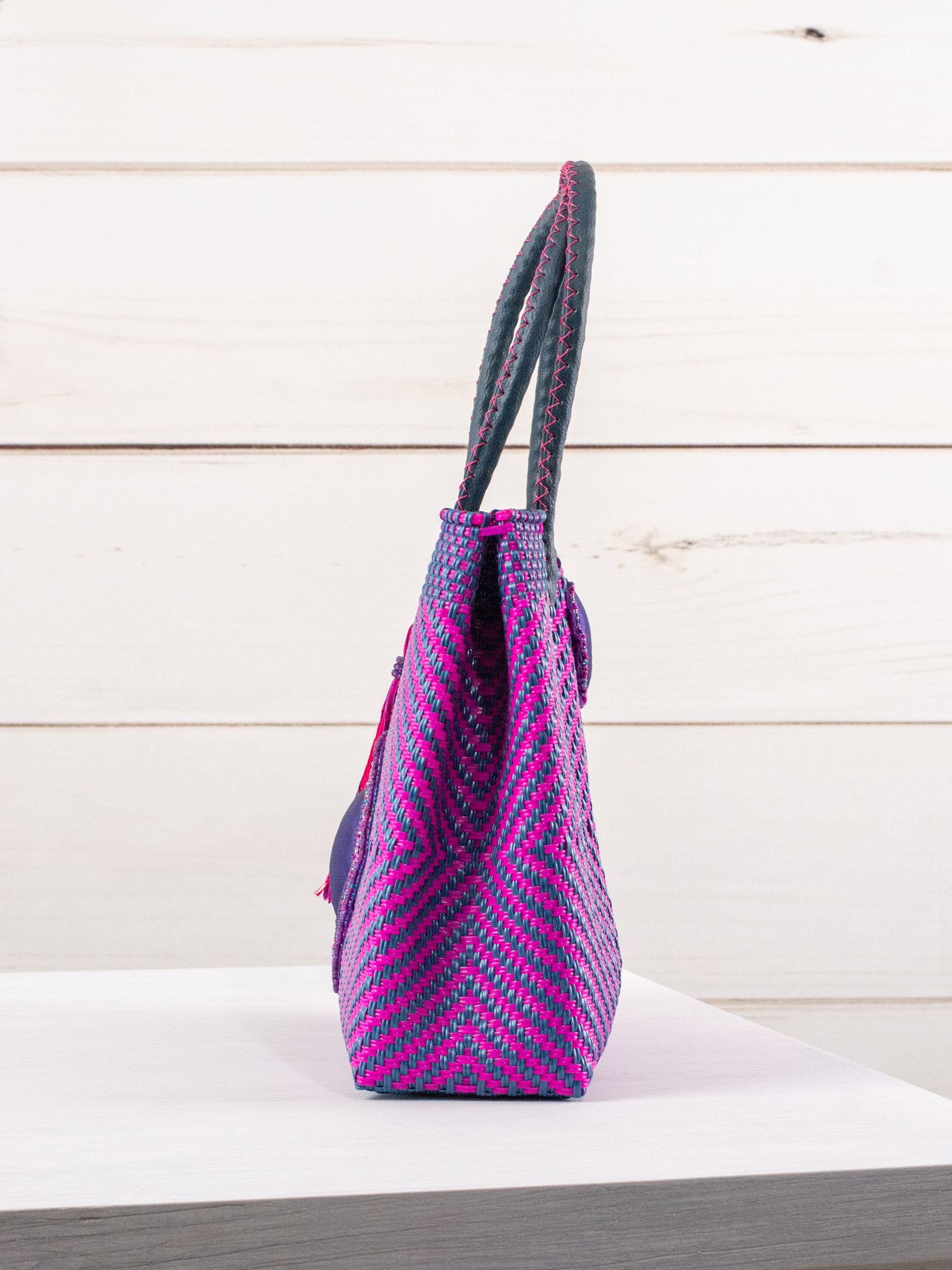 Medium heart milagro artisan bag