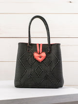Medium heart milagro artisan bag
