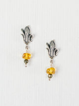 Miniature corn on the cob earrings