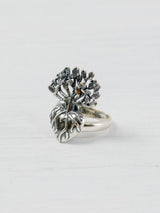 Medium nopal heart ring