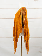Long poncho all unraveled Chiapas