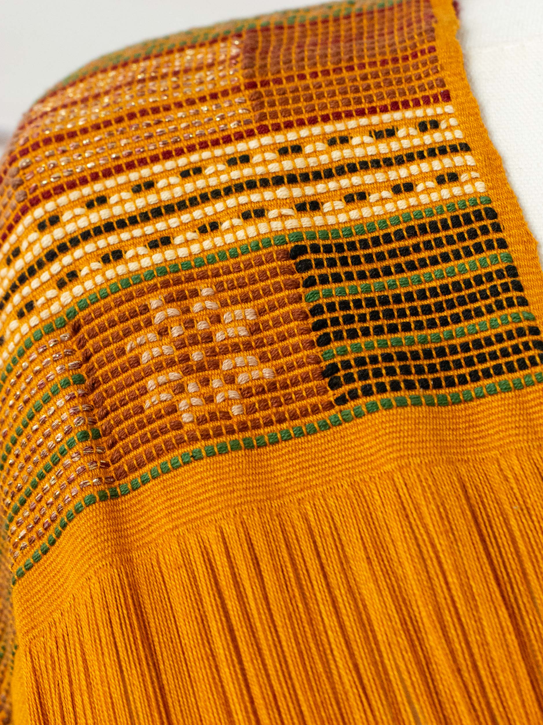 Long poncho all unraveled Chiapas