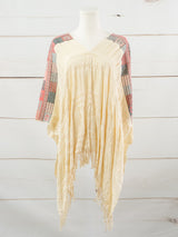 Long poncho all unraveled Chiapas