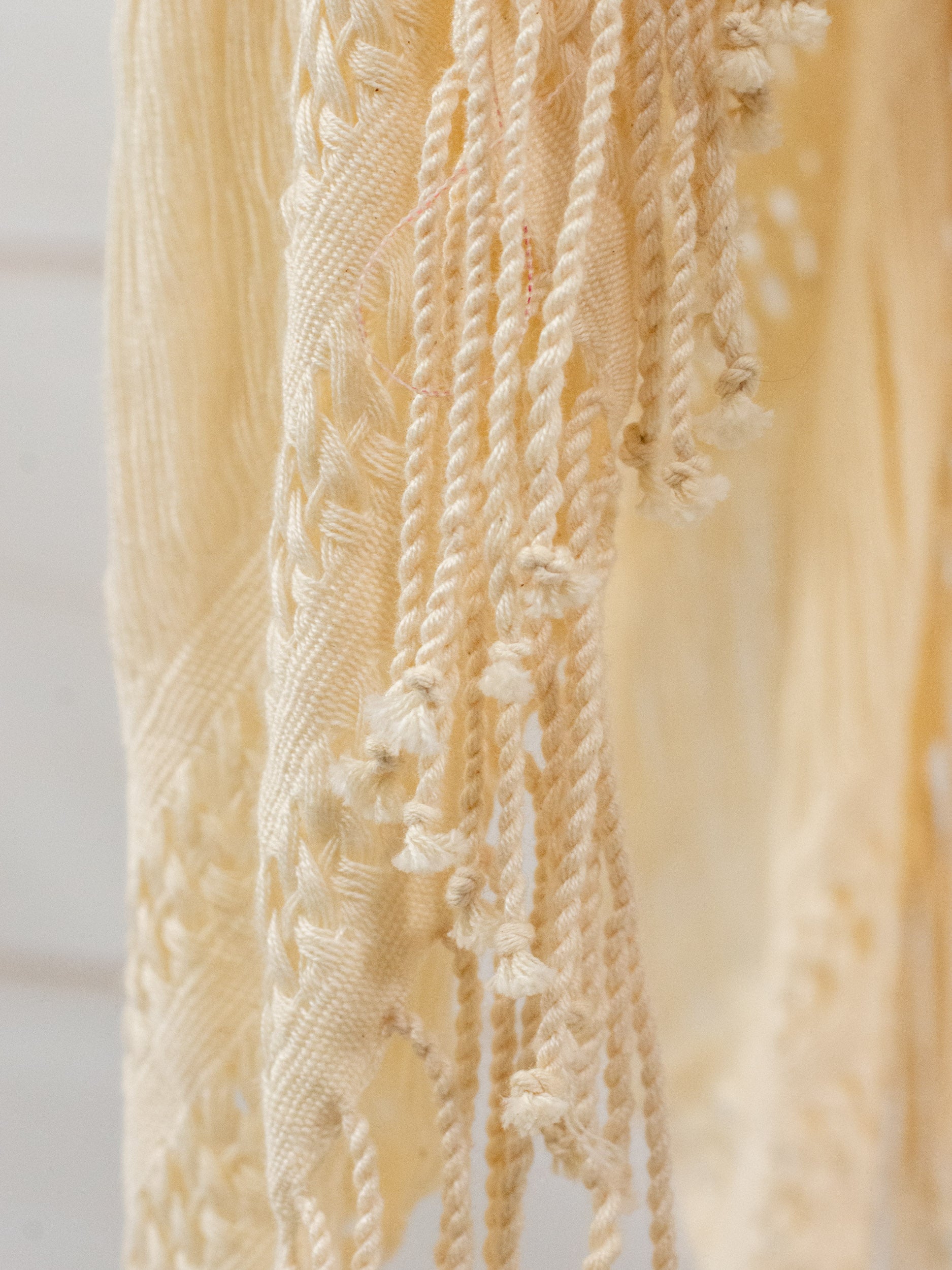 Long poncho all unraveled Chiapas