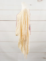 Long poncho all unraveled Chiapas