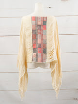 Long poncho all unraveled Chiapas