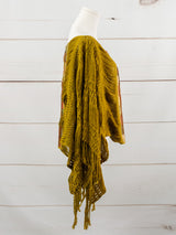 Long poncho all unraveled Chiapas