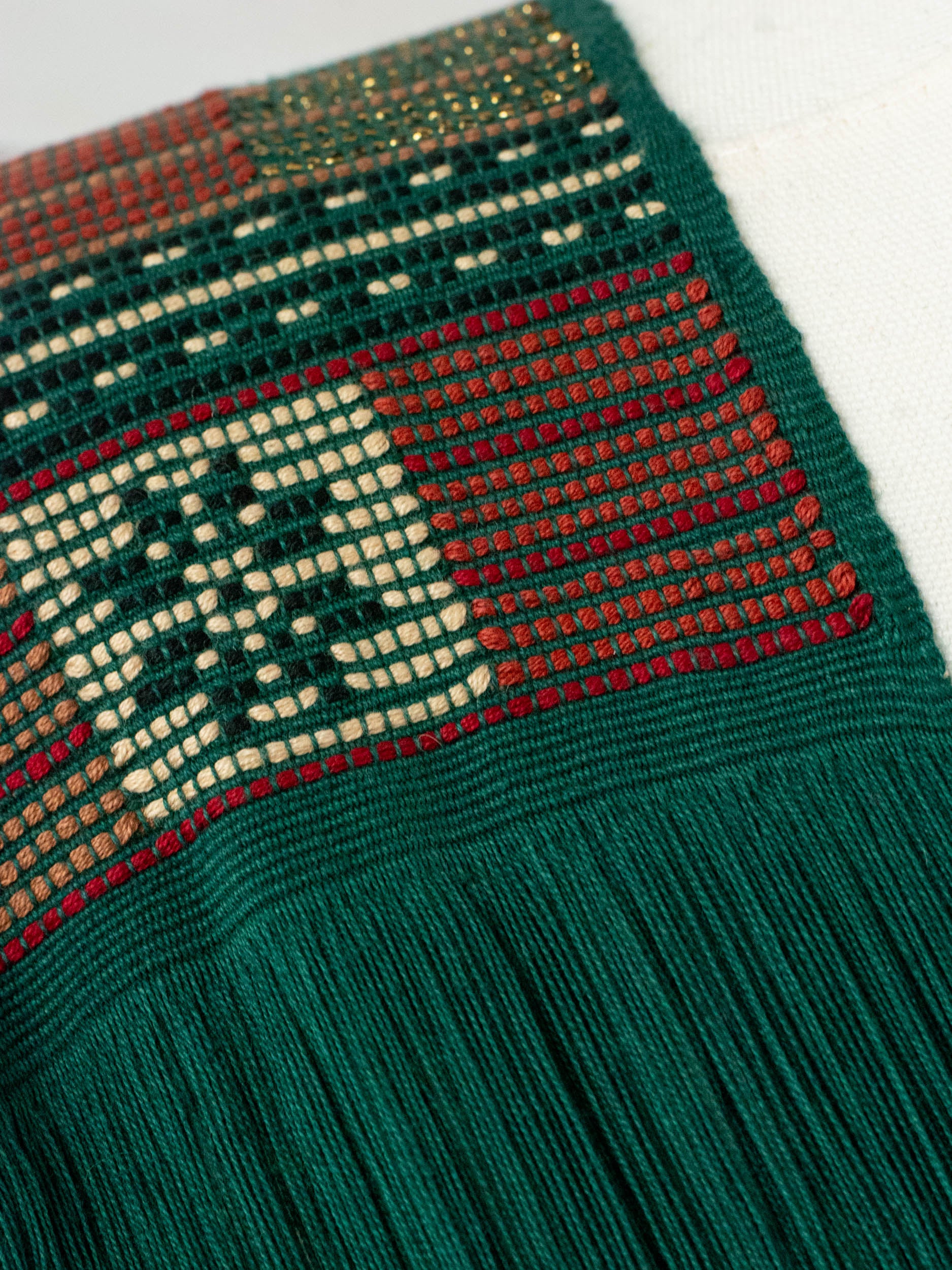 Long poncho all unraveled Chiapas