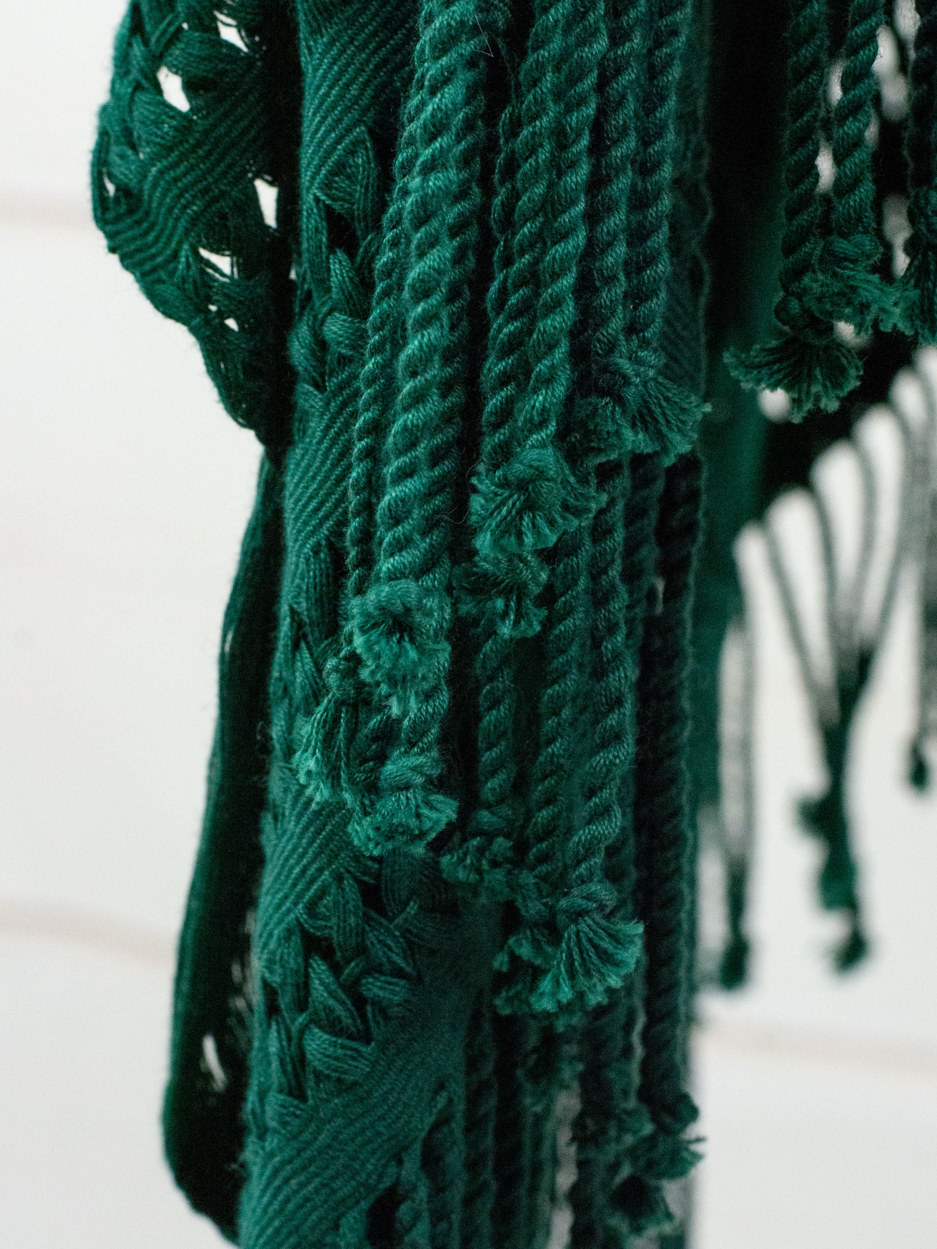 Long poncho all unraveled Chiapas