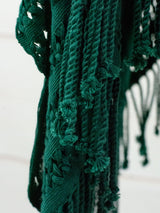 Long poncho all unraveled Chiapas