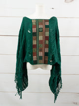 Long poncho all unraveled Chiapas