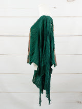 Long poncho all unraveled Chiapas