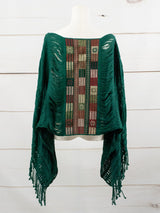 Long poncho all unraveled Chiapas
