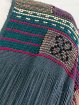 Long poncho all unraveled Chiapas