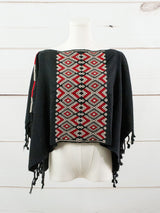 Short Chiapas poncho