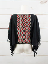 Short Chiapas poncho