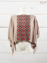 Short Chiapas poncho