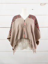 Short Chiapas poncho