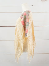 Short poncho, entirely frayed, Chiapas