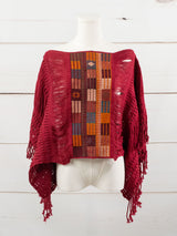 Short poncho, entirely frayed, Chiapas
